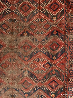 Turkmen Ersari Beshir / Ensi () Rug Early 19Th Cent Rug