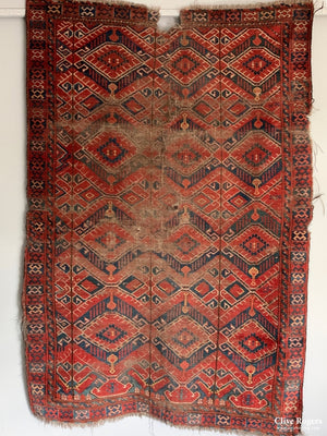 Turkmen Ersari Beshir / Ensi () Rug Early 19Th Cent Rug