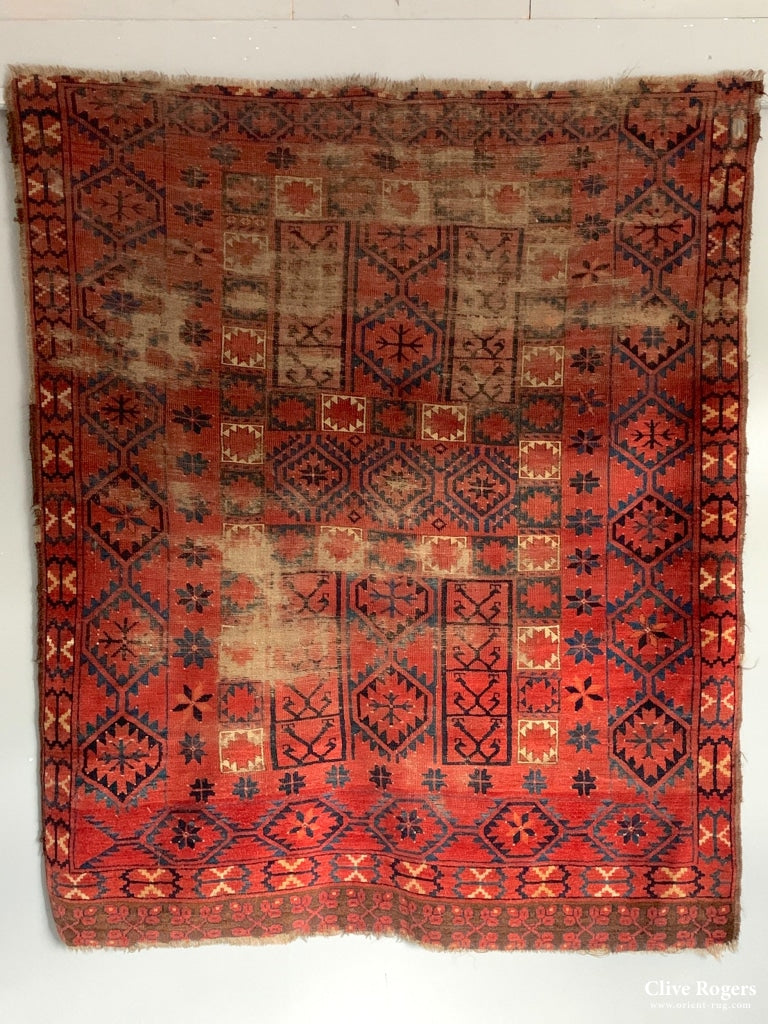 Turkmen Ersari Ensi Rug (Af) 19Th Cent Rug
