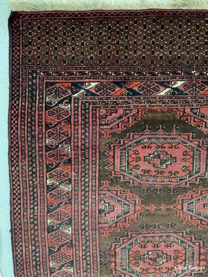 Turkmen Saryk Small Carpet (234 X 165Cm)
