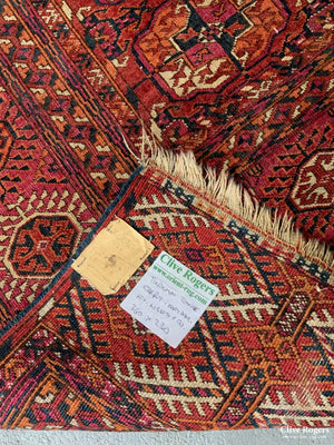 Turkmen Tekke Antique Carpet (360 X 230Cm) Carpet