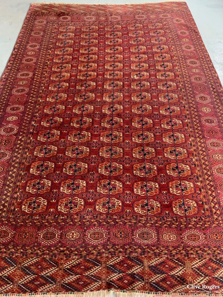 Turkmen Tekke Antique Carpet (360 X 230Cm) Carpet
