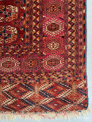 Turkmen Tekke Antique Carpet (360 X 230Cm) Carpet