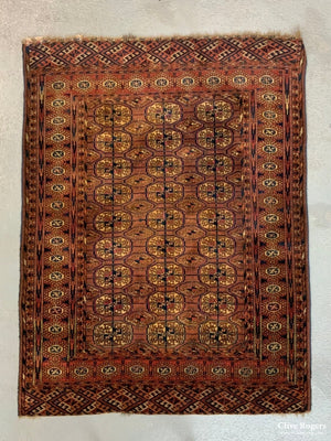 Turkmen Tekke Rug (143 X 111Cm)