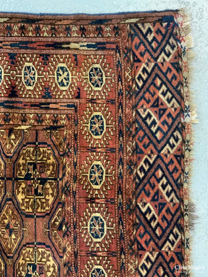 Turkmen Tekke Rug (143 X 111Cm)