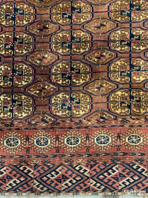 Turkmen Tekke Rug (143 X 111Cm)