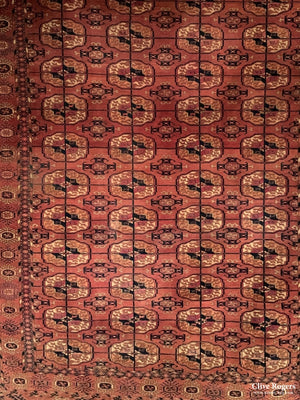 Turkmen Tekke Rug Circa 1900 Rug