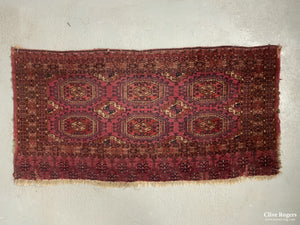 Turkmen Tekke Salor Design Chuval Portmanteau Bag Face (64 X 125Cm) Bagface