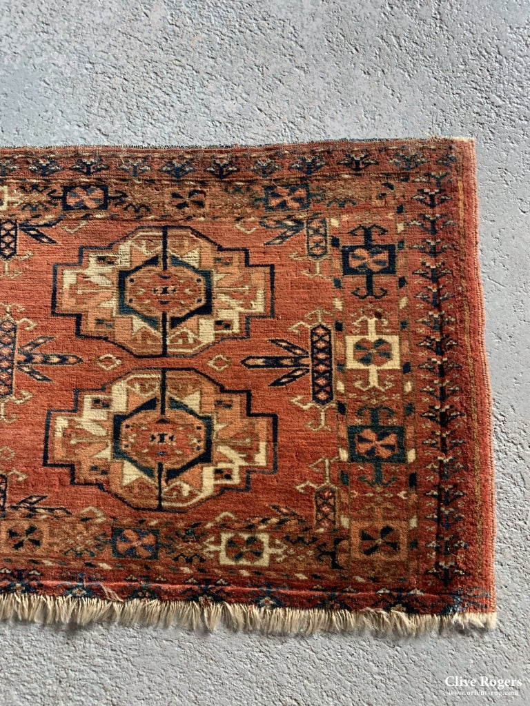 Turkmen Tekke Torba Bagface Mid Or First Half 19Th Cent Bagface