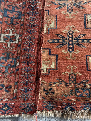 Turkmen Tekke Torba Bagface Mid Or First Half 19Th Cent Bagface