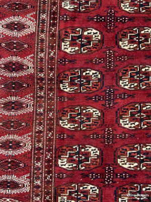 Turkmen Yomut / Yomud Carpet (358 X 202Cm) Carpet