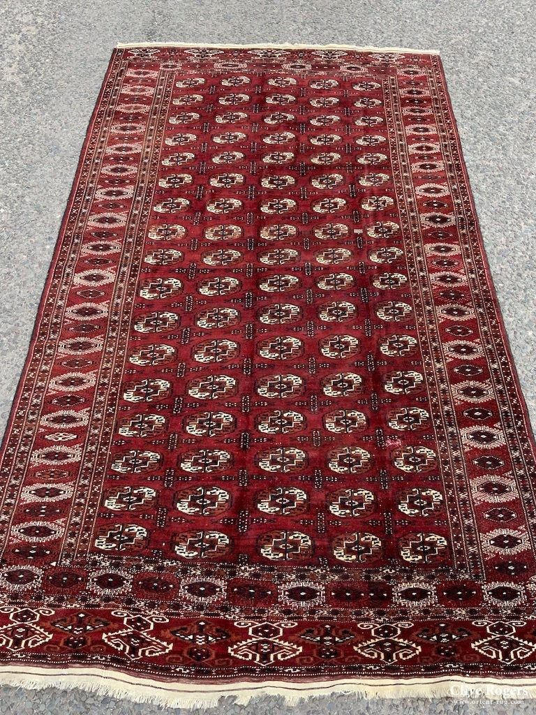 Turkmen Yomut / Yomud Carpet (358 X 202Cm) Carpet