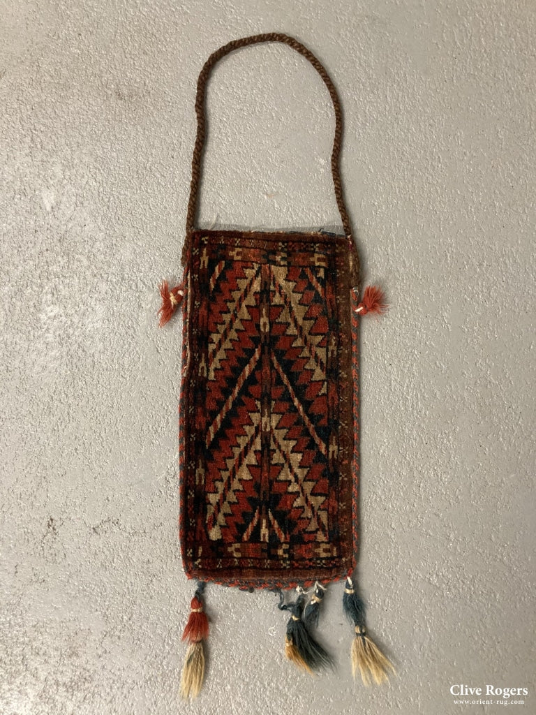 Turkmen Yomut Spoon Bag Early 20Th Cent Bag