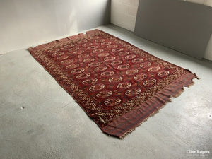 Turkoman Antique Kizikeyek Main Carpet (285 X 192Cm)