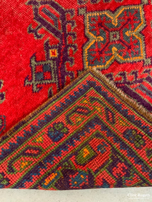 Turlish Small Red Turkey Rug (211 X 120Cm)