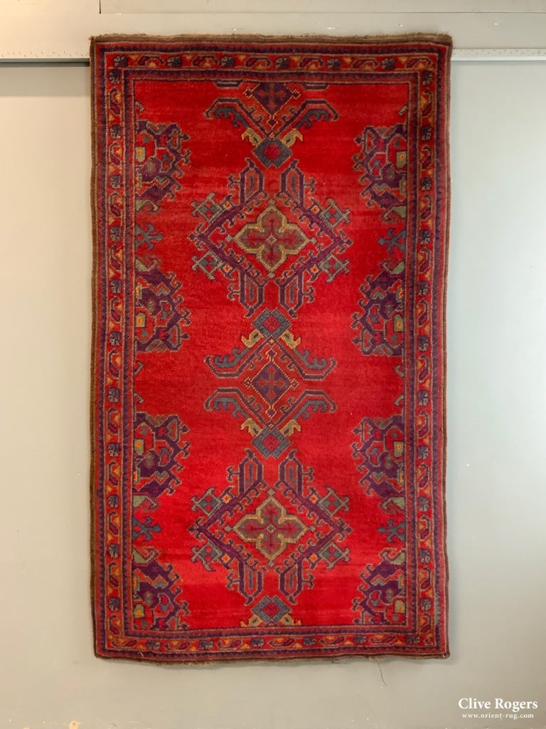 Turlish Small Red Turkey Rug (211 X 120Cm)