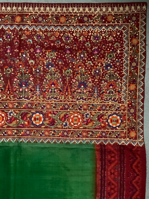 Sumatra mixed technique vintage Lawon (193 x 85cm)
