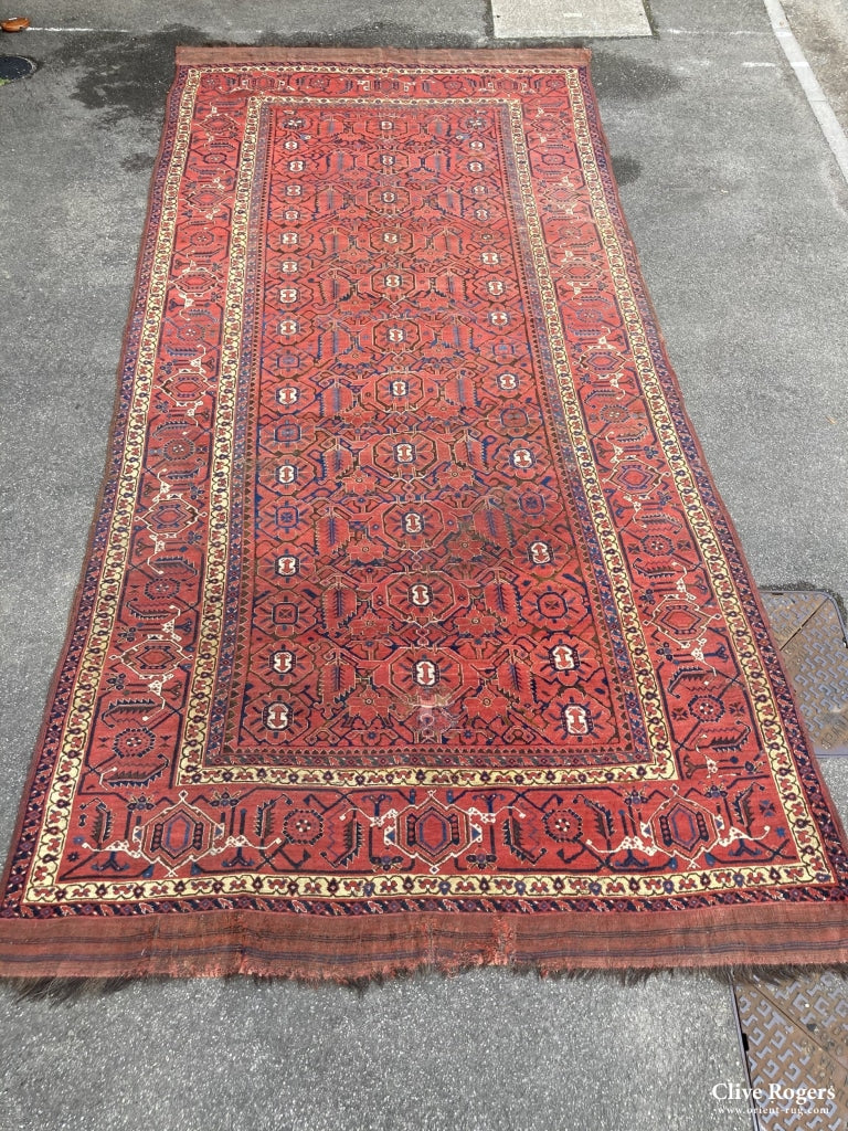 Uzbek Bukhara Beshir Carpet 19Th Cent Carpet