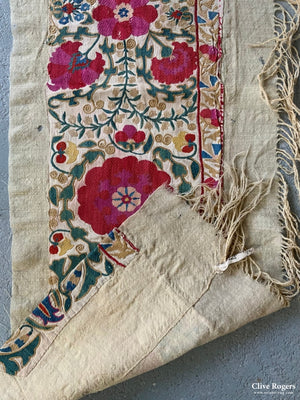 Suzani Border Fragment (257 X 45 Cm)