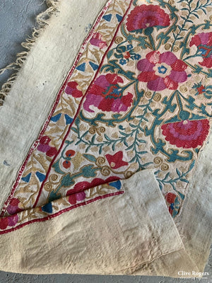 Suzani Border Fragment (257 X 45 Cm)