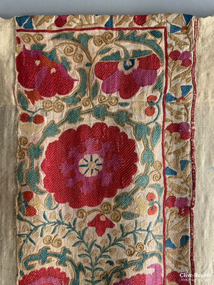 Suzani Border Fragment (257 X 45 Cm)
