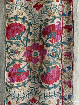 Suzani Border Fragment (257 X 45 Cm)