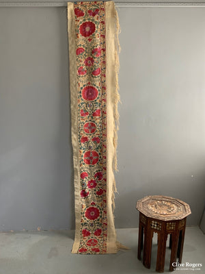 Suzani Border Fragment (257 X 45 Cm)