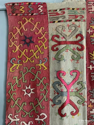 Flatweave Embroidered Cover (143 X 155Cm)