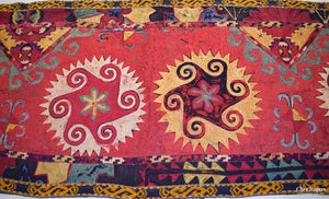 Uzbek Lakai Type Antique Embroidery Late 19Th Cent Embroidery