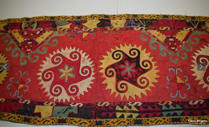 Uzbek Lakai Type Antique Embroidery Late 19Th Cent Embroidery