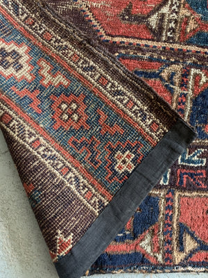 Uzbek Nomad Rug Mid 19Th Cent Or Older Rug Fragment