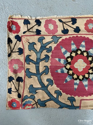 Uzbek Suzani Embroidery Border (238 X 45Cm) Embroidery