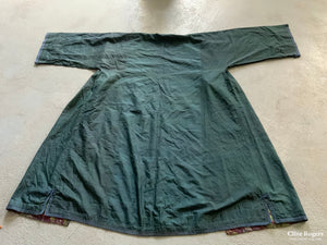 Coat Robe With Ikat Lining