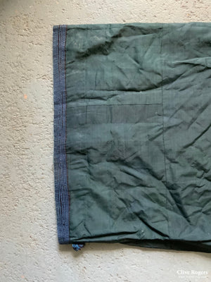 Coat Robe With Ikat Lining