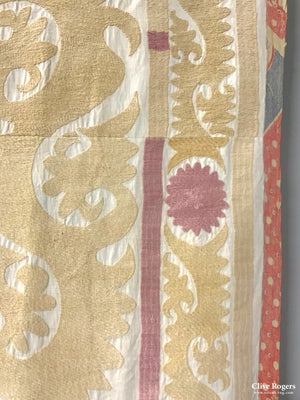 Uzbek Suzani Embroidery (167 X 154 Cm)
