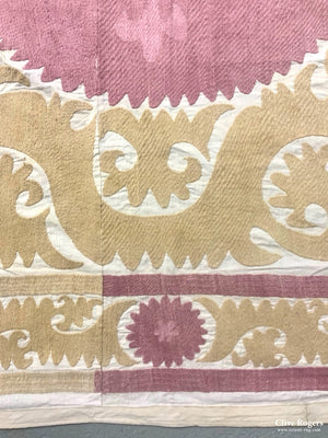 Uzbek Suzani Embroidery (167 X 154 Cm)