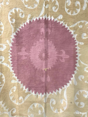 Uzbek Suzani Embroidery (167 X 154 Cm)