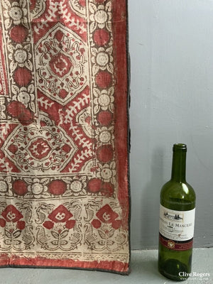 Uzbek Wood Block Print Heavy Cotton (232 X 175Cm)