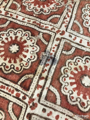 Uzbek Wood Block Print Heavy Cotton (232 X 175Cm)