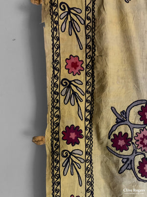 Uzbekistan Large Suzani Circa 1930 Suzani