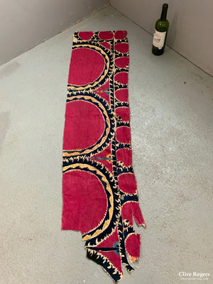 Suzani Fragment (140 X 35 Cm)