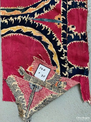 Suzani Fragment (140 X 35 Cm)