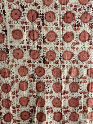 Uzbekistan Wood-Block Print (258 X 226Cm) Block