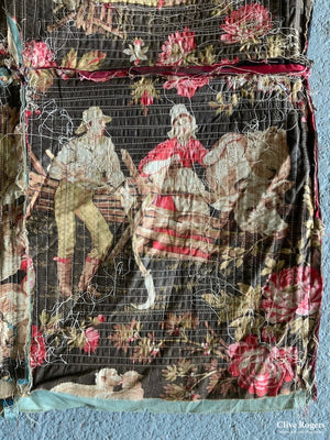 Victorian Silk Patchwork (149 X 151Cm )
