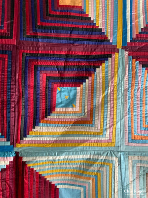 Victorian Silk Patchwork (149 X 151Cm )