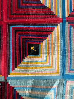 Victorian Silk Patchwork (149 X 151Cm )