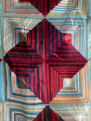 Victorian Silk Patchwork (149 X 151Cm )