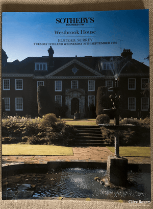 Westbrook House Surrey Sothebys 19 Sep 1995