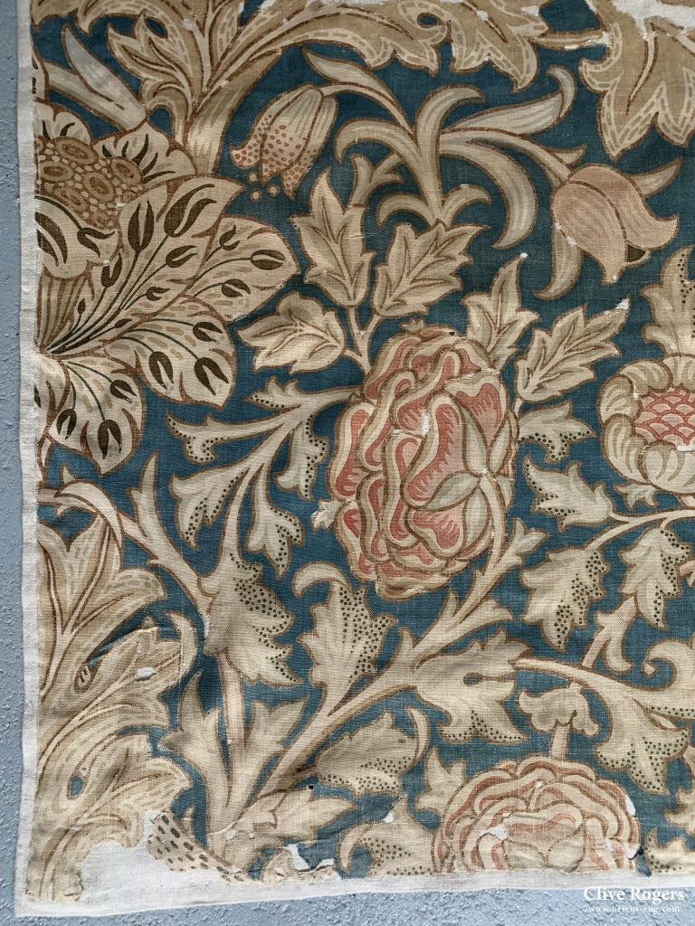 William Morris & Co. Block Print Honeysuckle Registered 1876 Block