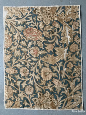William Morris & Co. Block Print Honeysuckle Registered 1876 Block
